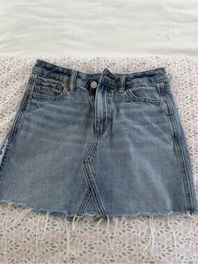 AE denim skirt